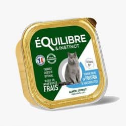 E&I Barq.chat Agés poisson + courgettes 85 grs