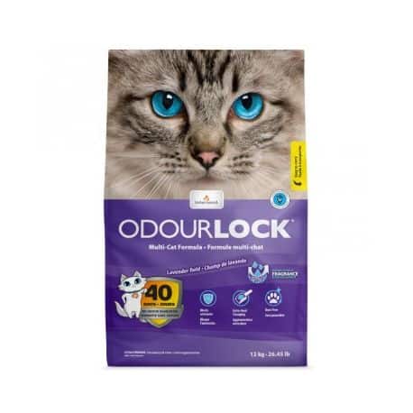 Litière Odour Lock Lavande : 12 KG