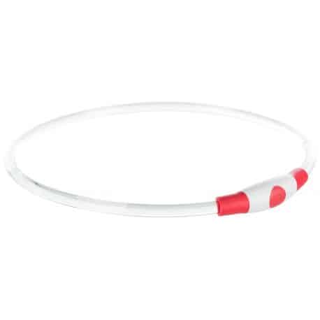 COLLIER FLASH LUMINEUX USBL-XL / ROUGE