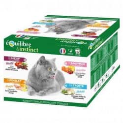 E&I Effilés 4 variétés pour chats stérilisés Multipack 24x85