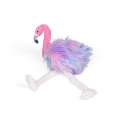 Jouet Peluche Licorne Flamand rose 43 cm