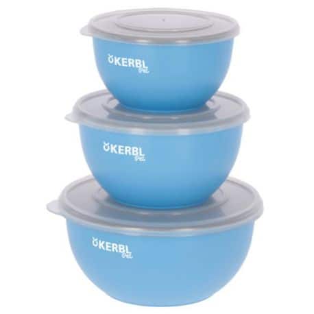 Set de 3 Gamelle Refermables Bleu